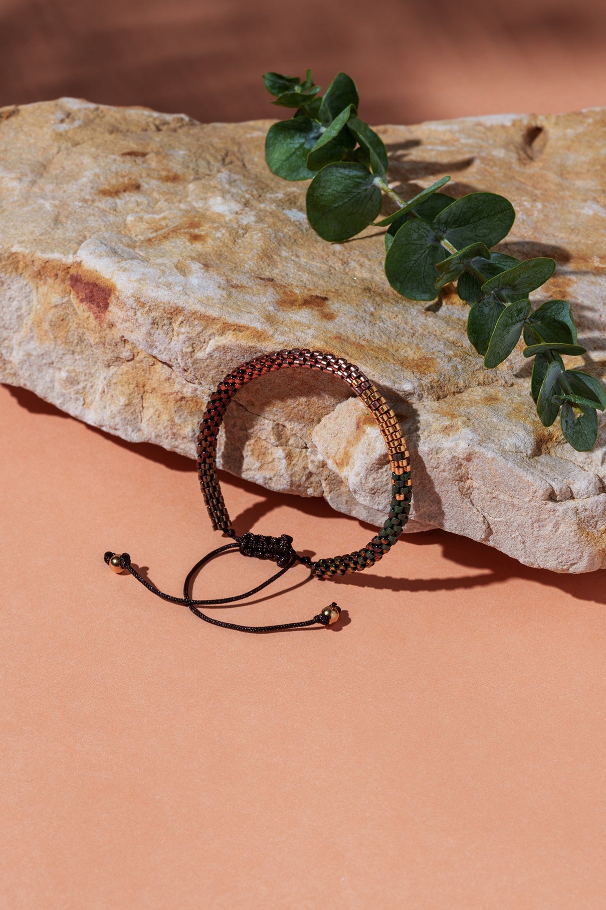 EVERY DAY Pulsera Tejida Tubular en Metales Neutros